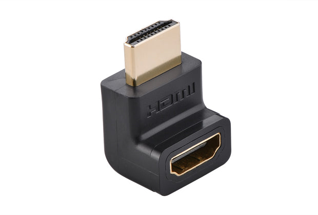 Ugreen 20110 cambiador de género para cable HDMI Negro, Oro