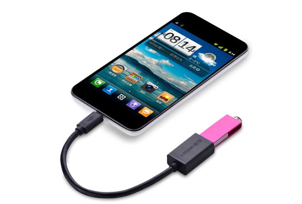 Ugreen 10396 cable USB USB 2.0 0,12 m USB A Micro-USB B 0,48 Gbit/s Negro