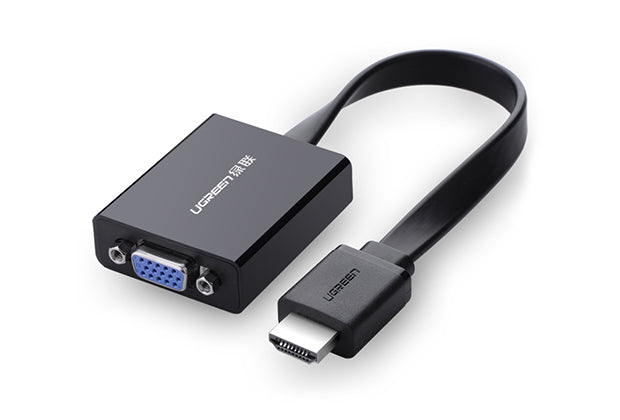 Ugreen 40248 adaptador de cable de vídeo 0,16 m HDMI Negro