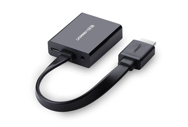 Ugreen 40248 adaptador de cable de vídeo 0,16 m HDMI Negro