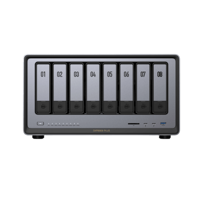 Ugreen NASync DXP8800 Plus NAS Escritorio Intel® Core™ i5 i5-1235U 8 GB DDR5 UGOS Pro Negro