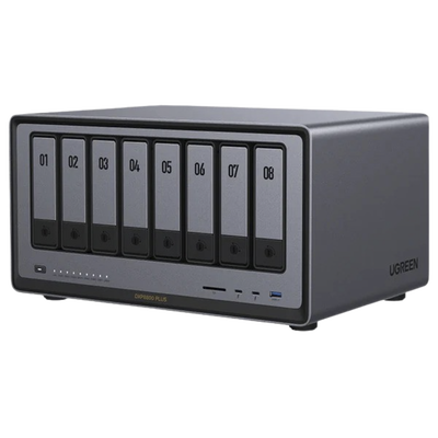 Ugreen NASync DXP8800 Plus NAS Escritorio Intel® Core™ i5 i5-1235U 8 GB DDR5 UGOS Pro Negro