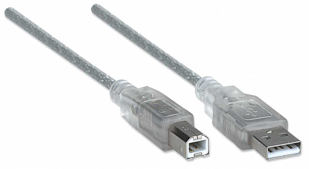 Manhattan Cable de alta velocidad USB 2.0 Cable USB 2.0 USB A USB B Macho/Macho