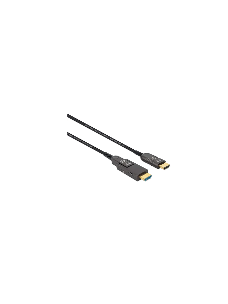 Cable Óptico Activo HDMI de Alta Velocidad 4K 60Hz UHD, 20m Negro