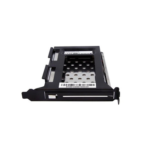 StarTech.com Bahía de Disco Duro Removible SATA de 2.5" para Ranura de Expansión de Ordenador - Adaptador de Bahía