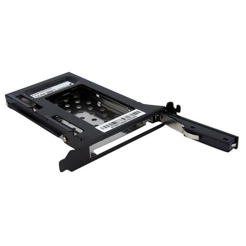 StarTech.com Bahía de Disco Duro Removible SATA de 2.5" para Ranura de Expansión de Ordenador - Adaptador de Bahía