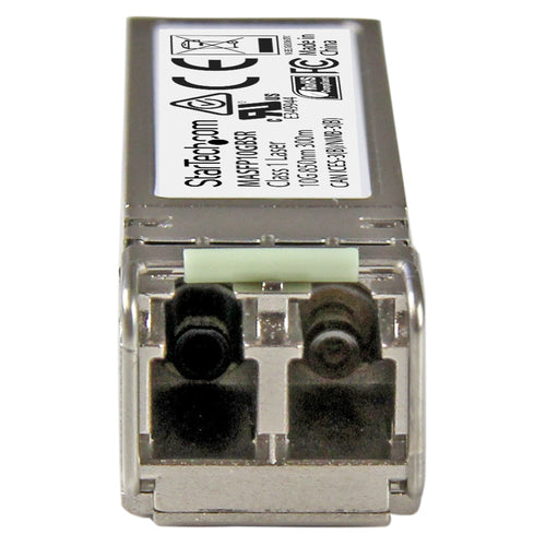 StarTech.com Módulo SFP+ Compatible con Cisco Meraki MA-SFP-10GB-SR - 10GBASE-SR - Multimodo 10GbE - SFP+ Ethernet Gigab