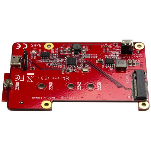 StarTech.com Conversor Adaptador USB a M.2 NGFF SATA SSD para Placas de Desarrollo y Raspberry Pi - con Accesorios Tarje