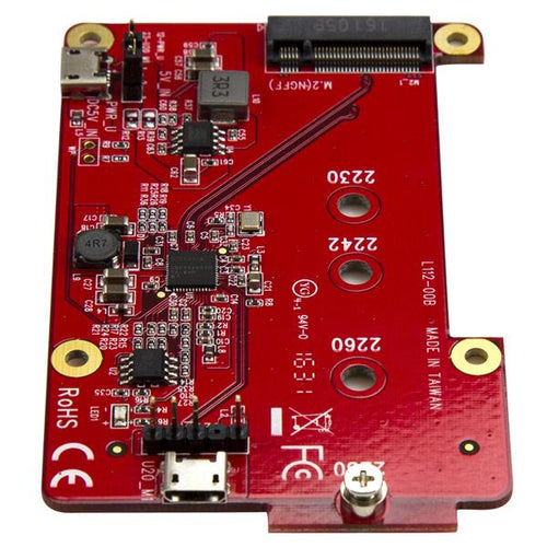 StarTech.com Conversor Adaptador USB a M.2 NGFF SATA SSD para Placas de Desarrollo y Raspberry Pi - con Accesorios Tarje
