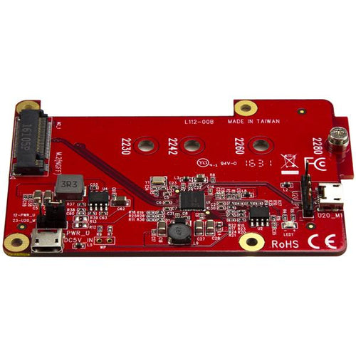 StarTech.com Conversor Adaptador USB a M.2 NGFF SATA SSD para Placas de Desarrollo y Raspberry Pi - con Accesorios Tarje