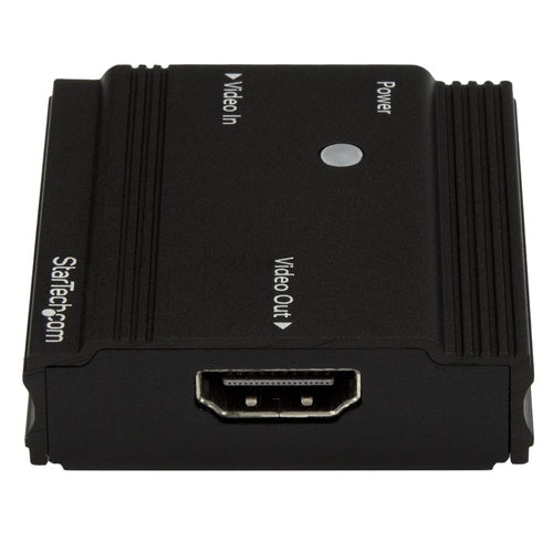 StarTech.com Amplificador de Señal HDMI - Extensor Alargador HDMI 4K a 60Hz - Hasta 9 Metros con Cable Convencional Audi