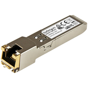 StarTech.com Módulo Transceptor SFP Compatible con Cisco Meraki MA-SFP-1GB-TX - 1000BASE-T - SFP a RJ45 Cat6 / Cat5e - 1