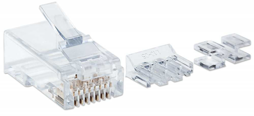 PLUG INT RJ45 CAT 6A UTP MULTIFILAR PRO 80 PIEZAS