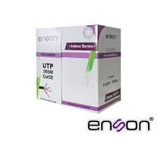 Enson 12251B305 cable de red Negro 305 m Cat5e U/UTP (UTP) | Cables de red