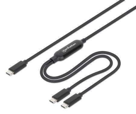 Manhattan Cable USB-C de carga 100W p / 2 dispositivos