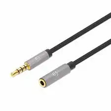 Manhattan Cable Audio Estéreo 3.5mm Extensión M-H 5.0m, 5m Longitud