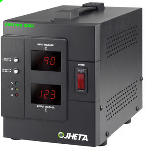 REGULADOR DE VOLTAJE JHETA (822122-01) AVR 1200,1200VA,600W,8 CONTACTOS ,USB