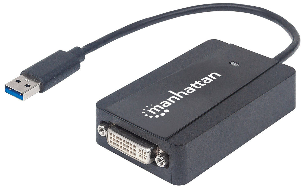 Manhattan 152310 adaptadores gráficos usb 2048 x 1152 Pixeles CE
FCC Negro Plástico