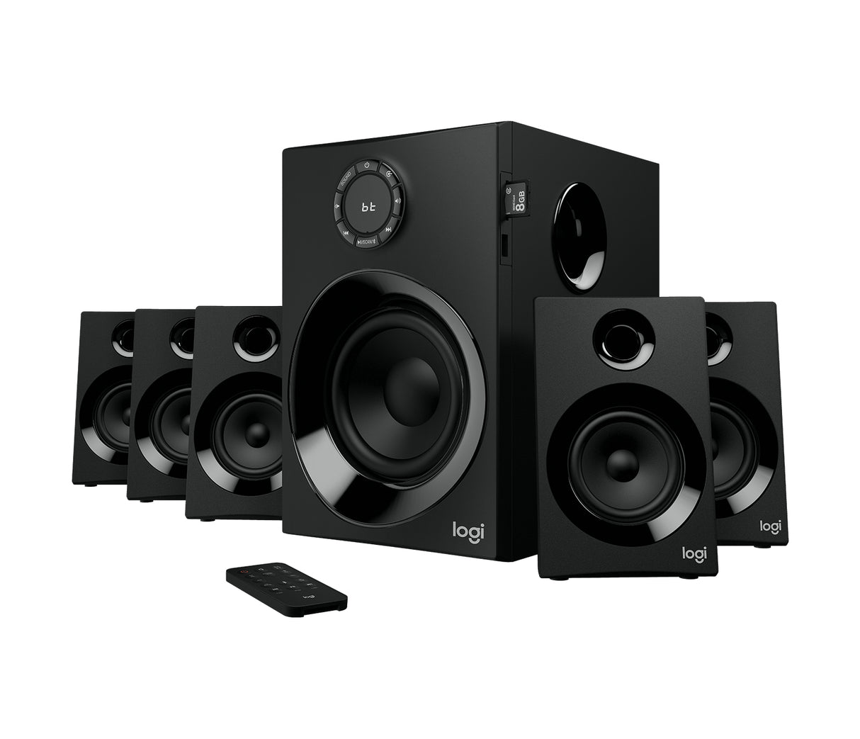 Logitech 980-001315 juegos de altavoces 80 W 160 W Universal Negro