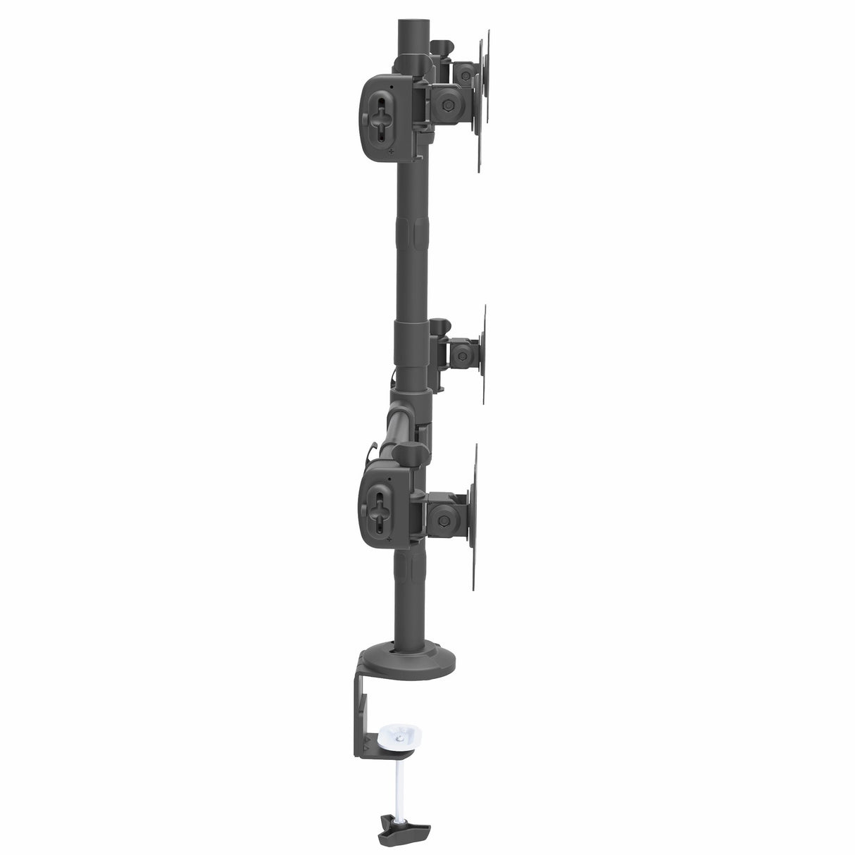 StarTech.com Brazo de Escritorio para 4 Monitores 2x2 de hasta 27" con Montaje VESA- Soporte Ergonómico con Mástil,