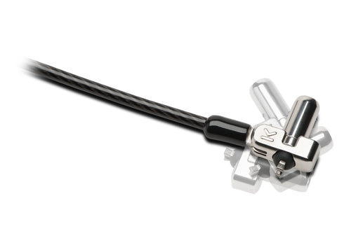 Kensington Candado con llave N17 de doble cabezal para portátiles con ranura tipo "wedge" Cable antirrobo Negr
