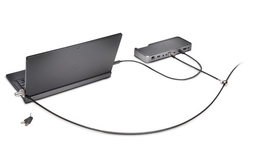 Kensington Candado con llave N17 de doble cabezal para portátiles con ranura tipo "wedge" Cable antirrobo Negr