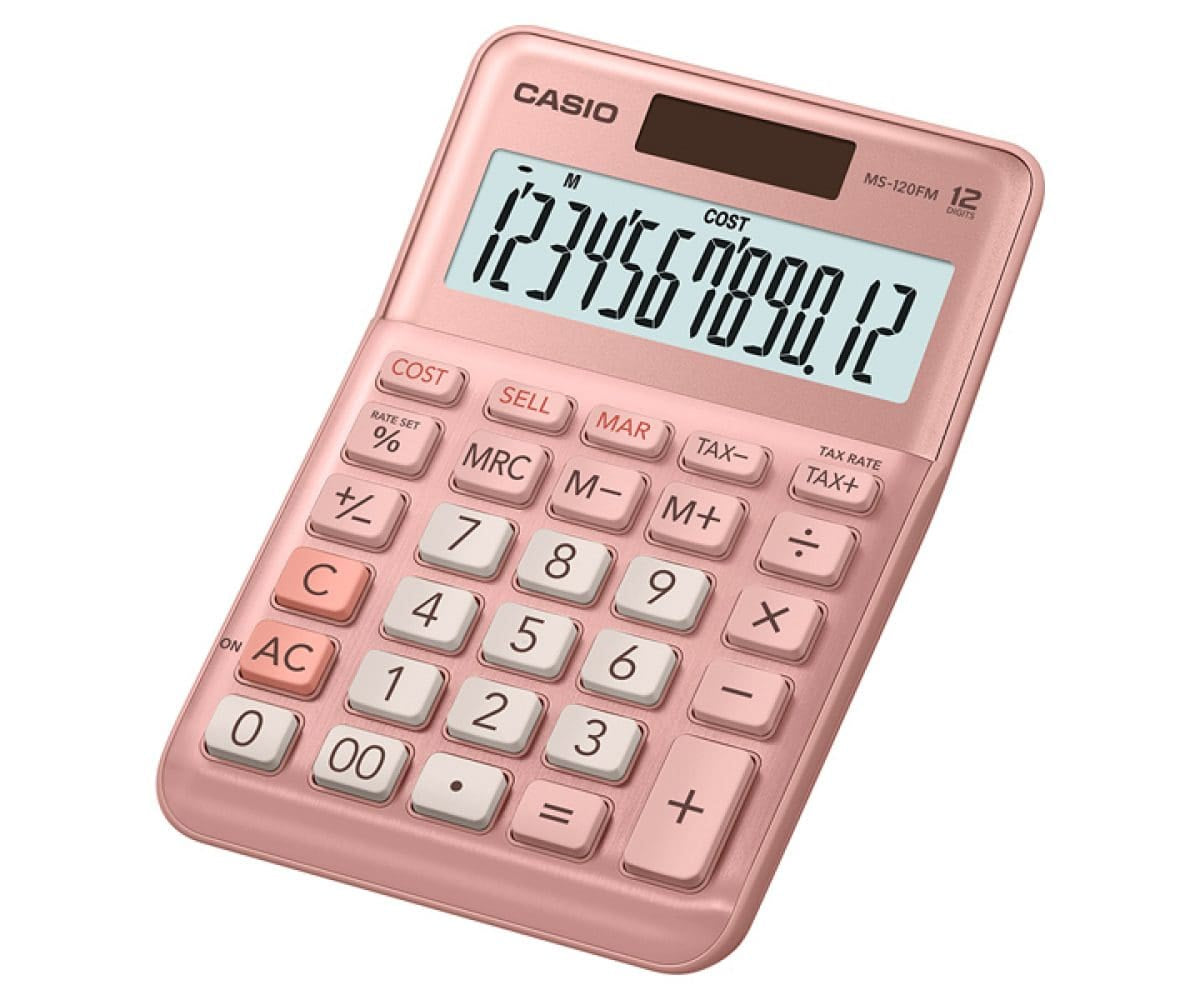 Casio MS-120FM-PK calculadora