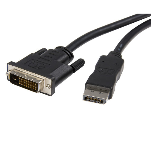 StarTech.com Cable de 1,8m DisplayPort a DVI - Cable Adaptador DisplayPort a DVI DVI-D Monoenlace de Vídeo 1080p - Cable