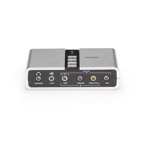 StarTech.com Tarjeta de Sonido 7,1 USB Externa Adaptador Conversor puerto SPDIF Audio Digital Óptico Tarjetas de audio N