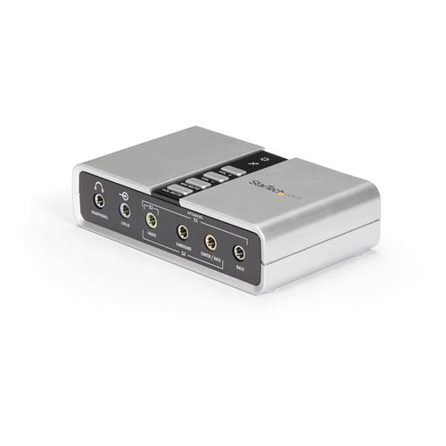 StarTech.com Tarjeta de Sonido 7,1 USB Externa Adaptador Conversor puerto SPDIF Audio Digital Óptico Tarjetas de audio N