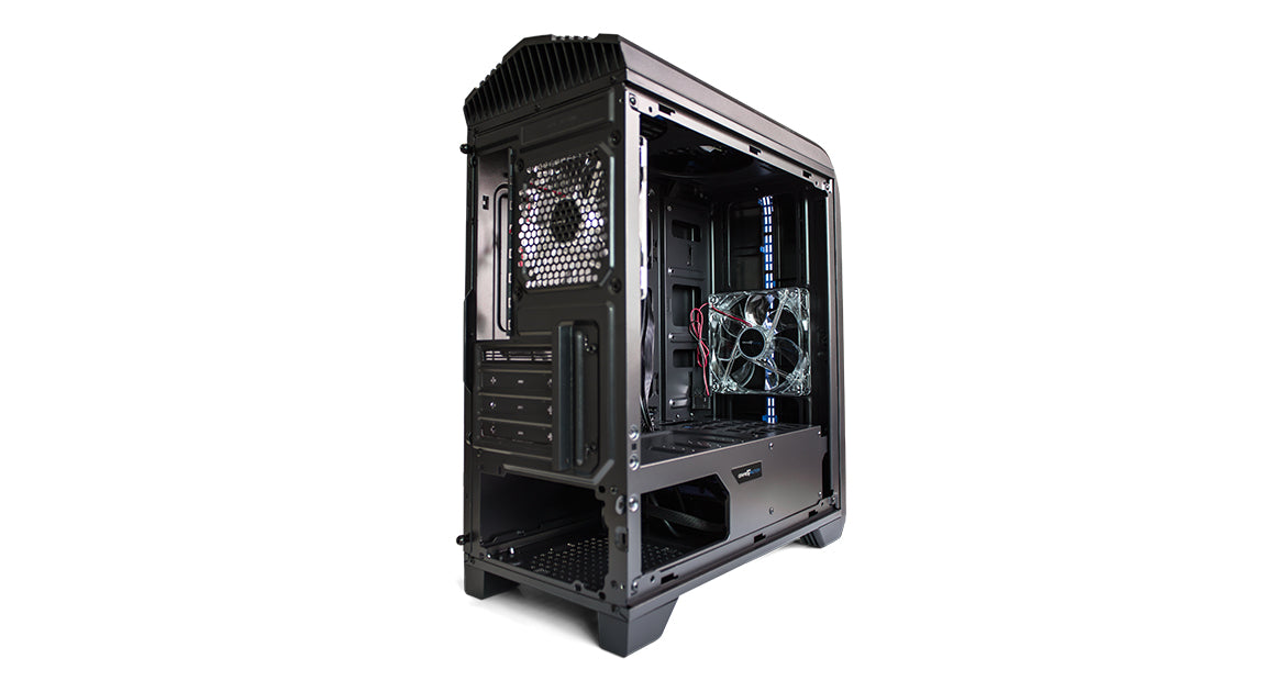 Game Factor CSG500 Micro Tower Negro, Rojo, Micro ATX, Mini-ITX, Juego