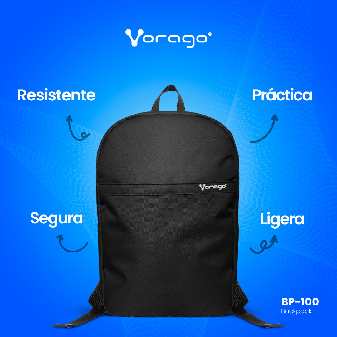 Vorago BP-100 mochila Negro Poliéster
