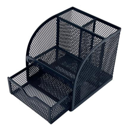 Nextep NE-175X bandeja de escritorio/organizador Metal Negro, 115 mm, 125 mm, 115 mm