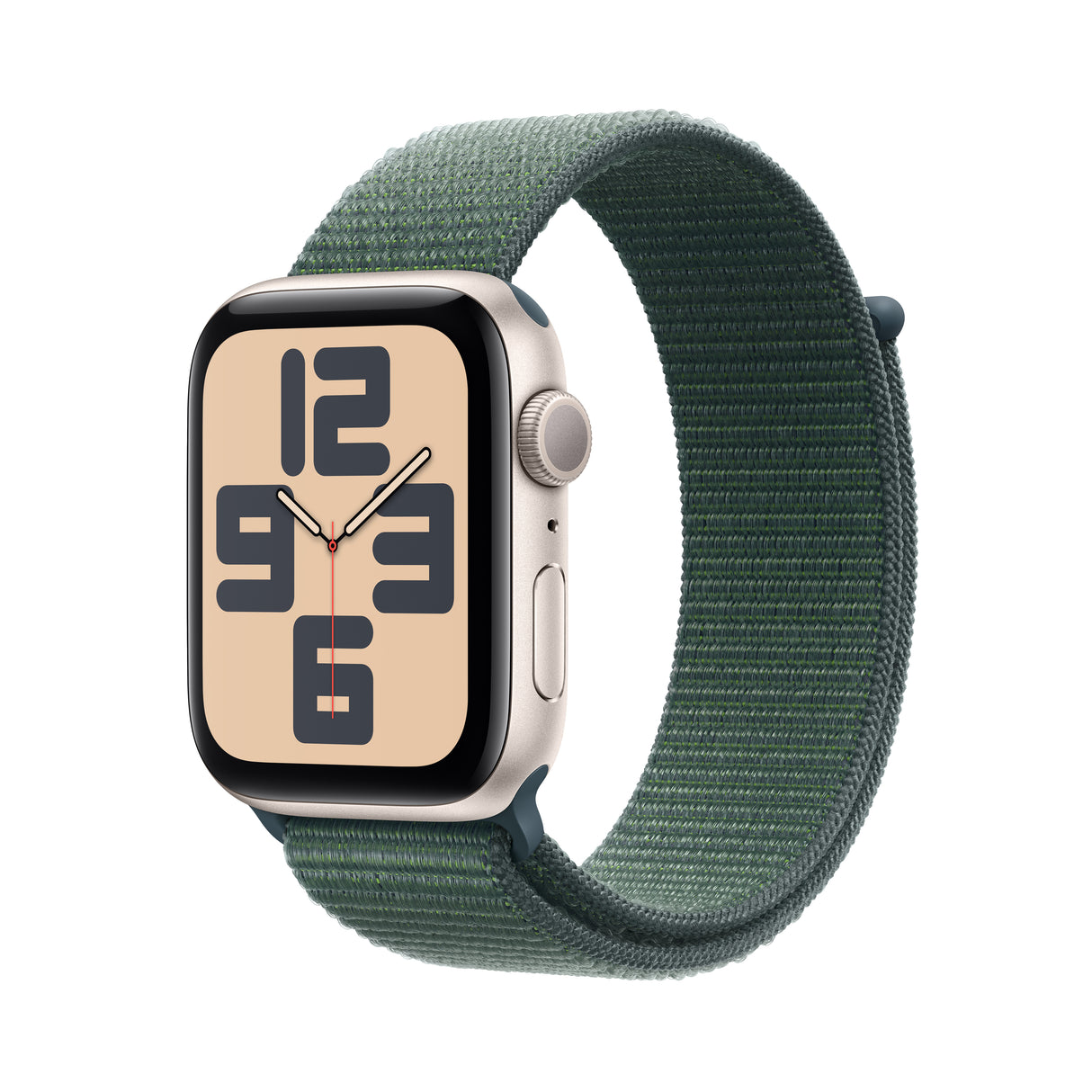 Apple MXEW3CL/A - Apple Watch SE OLED 44 mm Digital 368 x 448 Pixeles Pantalla táctil Beige Wifi GPS (satélite)