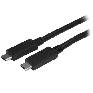 StarTech.com Cable de 2m USB-C USB 3.0 (5Gbps) Certificado con Entrega de Potencia Cable USB 3.2 Gen 1 (3.1 Gen 1) USB C USB C Macho