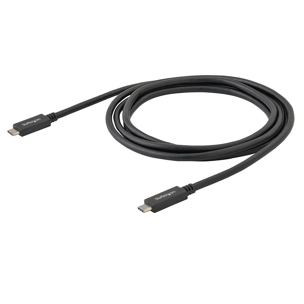 StarTech.com Cable de 2m USB-C USB 3.0 (5Gbps) Certificado con Entrega de Potencia Cable USB 3.2 Gen 1 (3.1 Gen 1) USB C USB C Macho