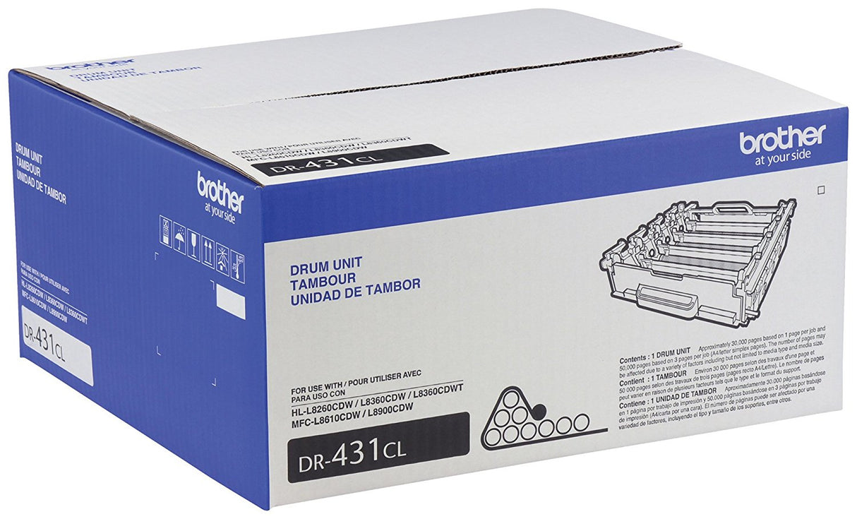 Brother DR-431cl Impresora Impresión láser Negro
