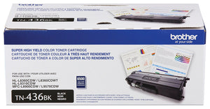 TONER BROTHER NEGRO TN436BK 6500 PGS P/310CDW/MFCL8900CDE/MFCL9570CD