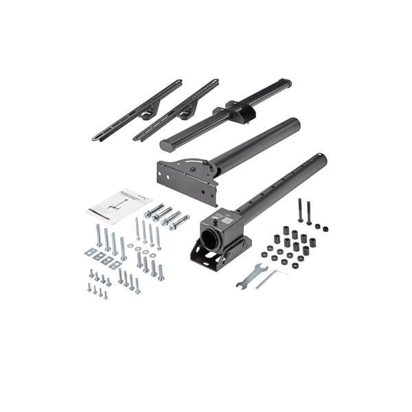 StarTech.com Soporte de Techo para TV - Soporte Universal de Cielo Raso para TV de Movimiento Total con Mástil Telescópi