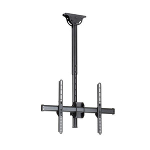StarTech.com Soporte de Techo para TV - Soporte Universal de Cielo Raso para TV de Movimiento Total con Mástil Telescópi