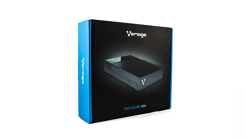 Vorago HDD-300 caja para disco duro externo Caja de disco duro (HDD) Negro 2.5/3.5"