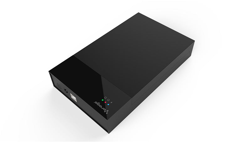 Vorago HDD-300 caja para disco duro externo Caja de disco duro (HDD) Negro 2.5/3.5", SATA, Conexión USB