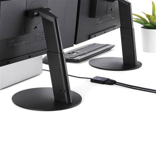 StarTech.com Adaptador USB a HDMI Doble - Hub MST USB Tipo C - Divisor Multiplicador HDMI Doble 4K 30Hz - HDR - con Cabl