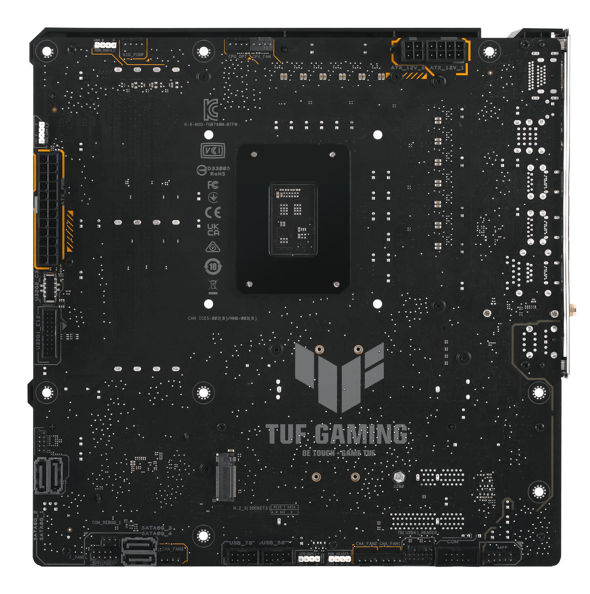 ASUS TUF GAMING B760M-BTF WIFI placas base Intel LGA 1700 LGA 1700 DDR5-SDRAM
