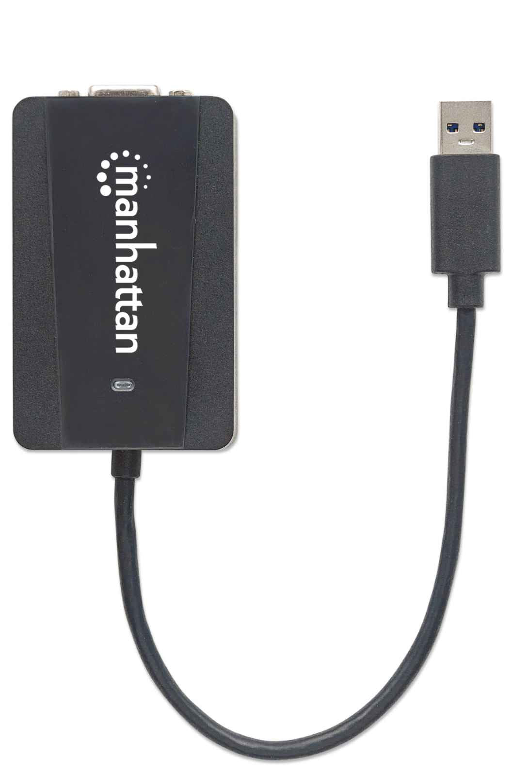 Manhattan 152303 adaptadores gráficos usb USB tipo A Macho Derecho 3.2 Gen 1 (3.1 Gen 1)