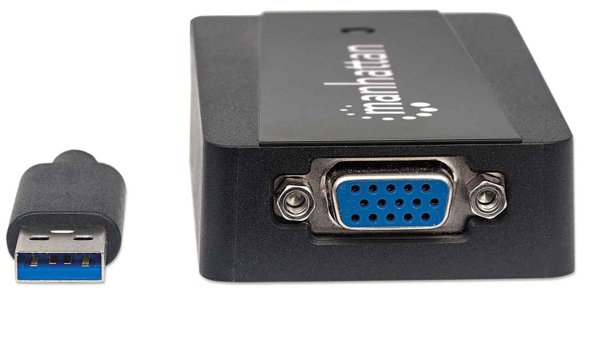 Manhattan 152303 adaptadores gráficos usb USB tipo A Macho Derecho 3.2 Gen 1 (3.1 Gen 1)