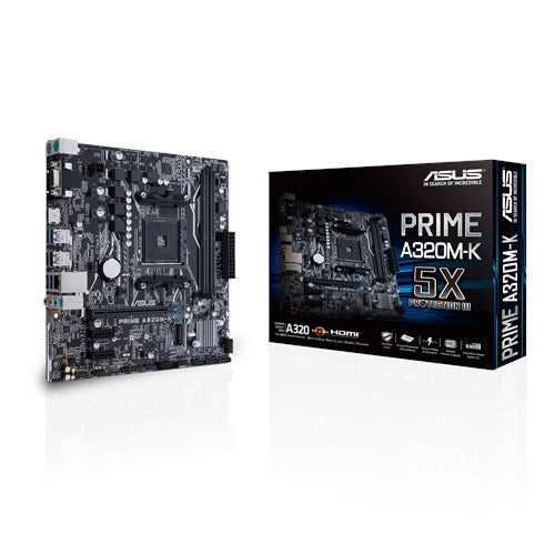 ASUS MB PRIME A320M-K placas base AMD Zócalo AM4 DDR4-SDRAM 2
