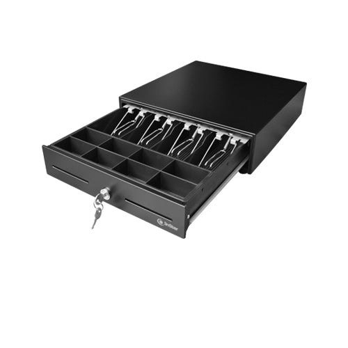 CAJON DE DINERO 4 BILL/8 MON 3NSTAR NEGRO RJ11 3 POSICIONES