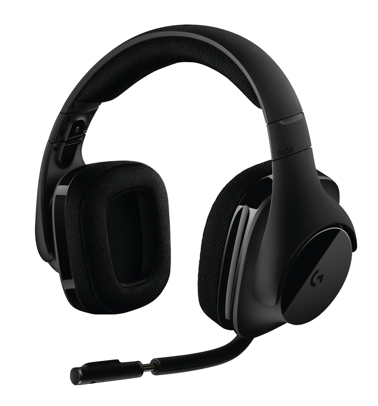 Logitech G G533 Auriculares Inalámbrico Diadema Juego Negro, 20 - 20000 Hz, 350 g