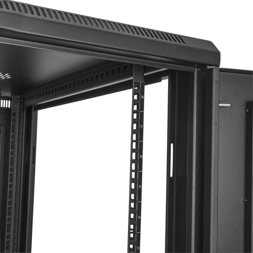 StarTech.com Armario Rack para Servidores 18U 19" 4 Columnas - Rack de Servidores con Cerradura y Seguro - Rack con